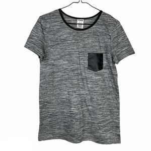 VS PINK Marled Knit Oversized Tee